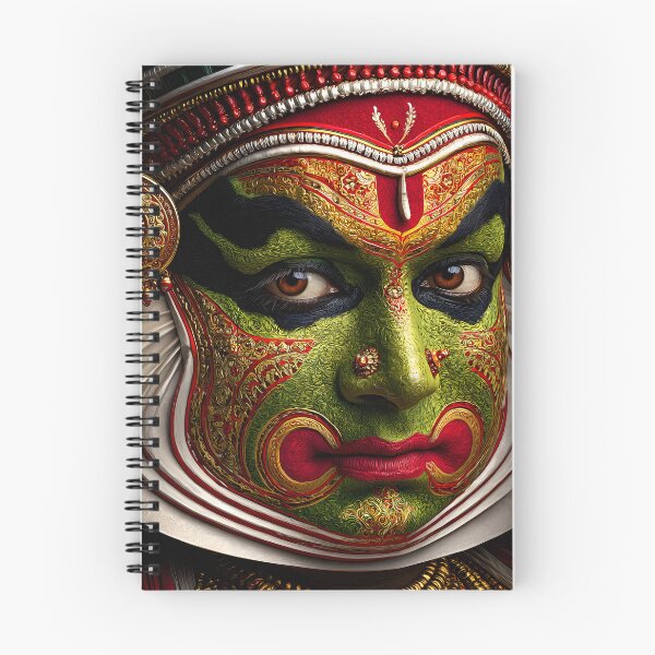 Item preview, Vibrant Traditional Indian Performance Face Art designed and sold by Artessie.