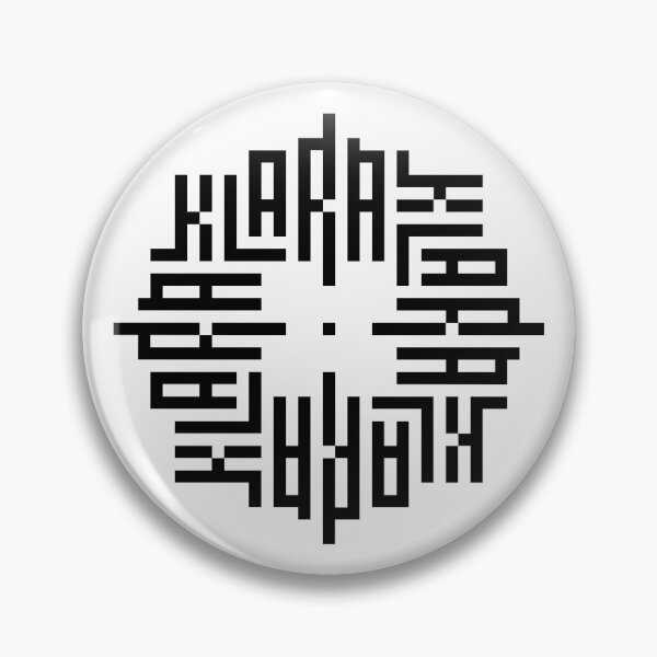 Item preview, KLARA | Black  | Modern Geometric Kufi Calligraphy | From Name to Art   designed and sold by FOR YOUR NAME.