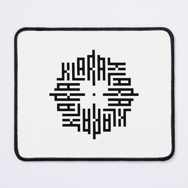 Item preview, KLARA | Black | Modern Geometric Kufi Calligraphy | From Name to Art designed and sold by FOR YOUR NAME.