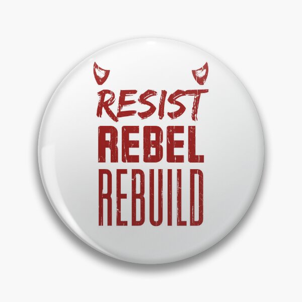 Item preview, Resist Rebel Rebuild designed and sold by John Q. Cardholder.
