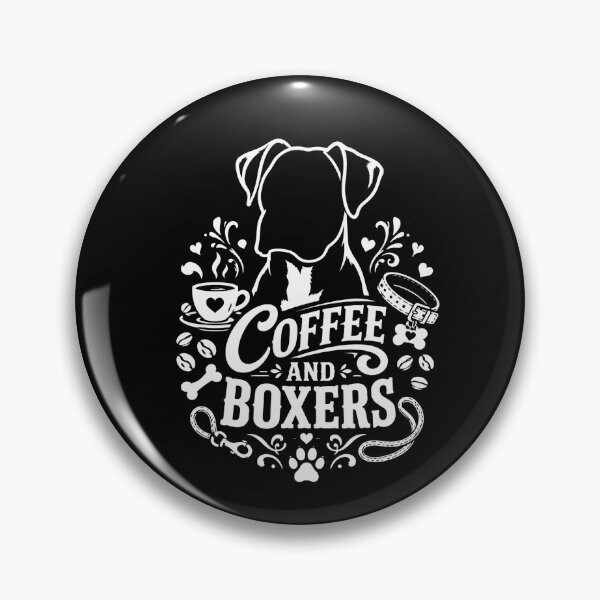 Item preview, Coffee and Boxers T-Shirt – Retro Boxer Dog Mom Tee, Boxer Mom Gift  designed and sold by THREE LITTLE BEANS.