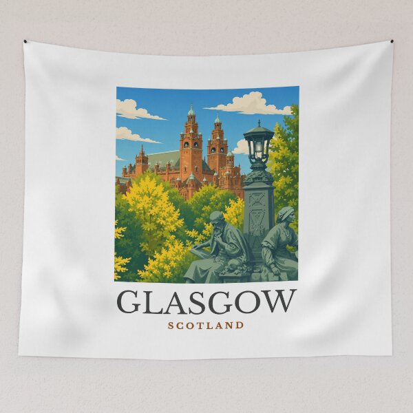 Item preview, Glasgow - Scotland designed and sold by GoodOldVintage.