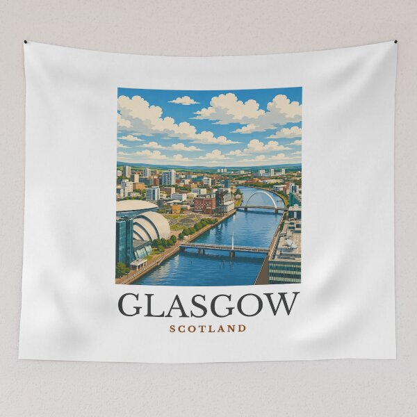 Item preview, Glasgow - Scotland designed and sold by GoodOldVintage.