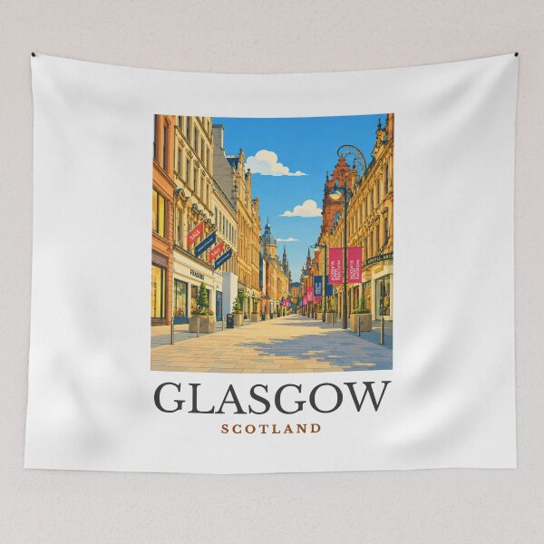 Item preview, Glasgow - Scotland designed and sold by GoodOldVintage.