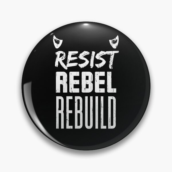 Item preview, Resist Rebel Rebuild designed and sold by John Q. Cardholder.