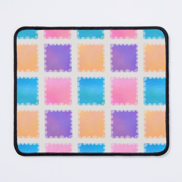 Item preview, Lacy Pastel Gradient Squares  designed and sold by JaygiesDesign.