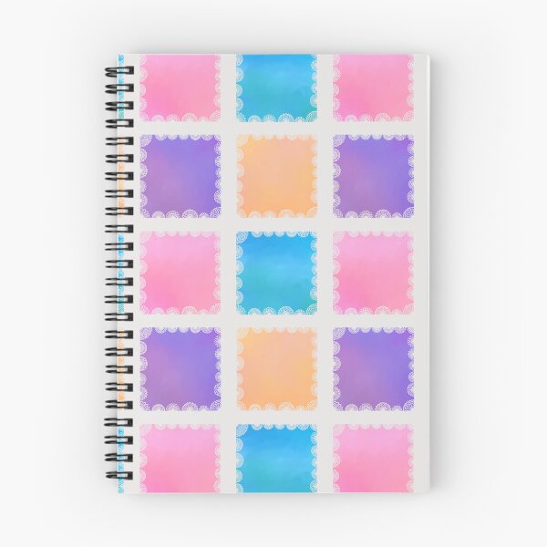 Item preview, Lacy Pastel Gradient Squares  designed and sold by JaygiesDesign.