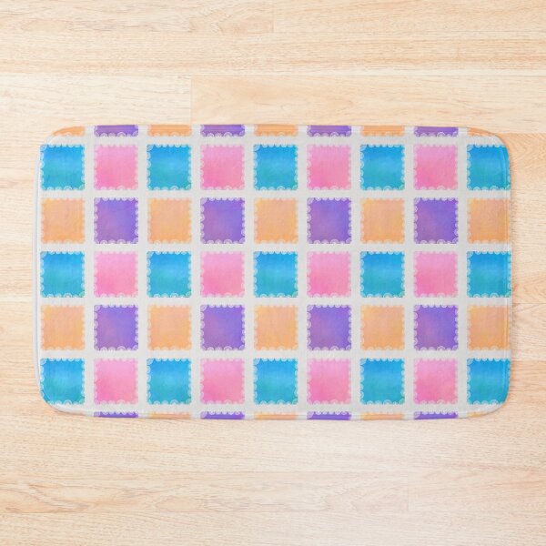 Item preview, Lacy Pastel Gradient Squares  designed and sold by JaygiesDesign.