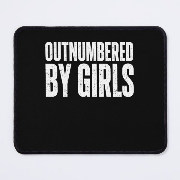 Item preview, Funny Dad Shirt, Outnumbered by Girls Gift, Father's Day Gift for Him, Dad Shirt, Gift for Dad of Girls Gift From Daughter designed and sold by THREE LITTLE BEANS.