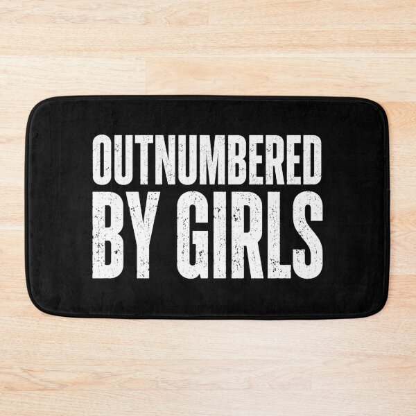 Item preview, Funny Dad Shirt, Outnumbered by Girls Gift, Father's Day Gift for Him, Dad Shirt, Gift for Dad of Girls Gift From Daughter designed and sold by THREE LITTLE BEANS.