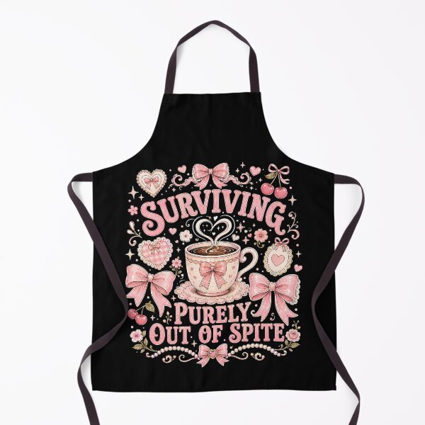 Item preview, Surviving Purely Out of Spite Pink Coquette Bow designed and sold by THREE LITTLE BEANS.
