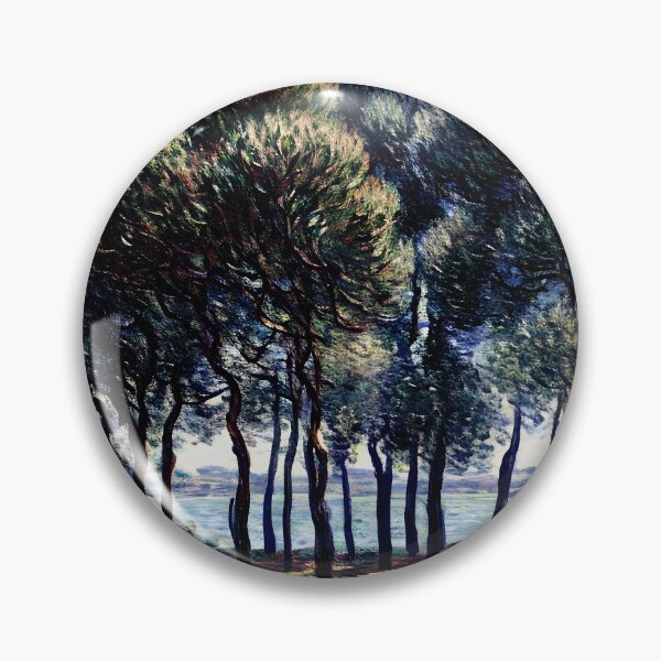 Item preview, Pine Trees at Cap d’Antibes: Impression of Mediterranean Shores designed and sold by artdesignsnow.