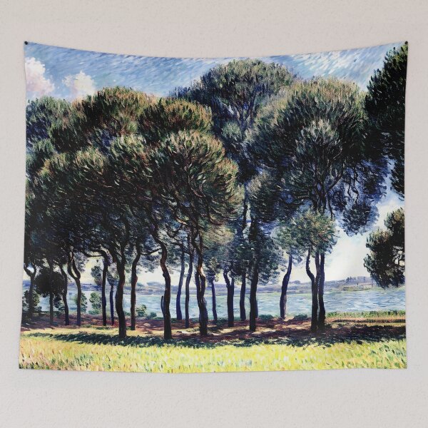 Item preview, Pine Trees at Cap d’Antibes: Impression of Mediterranean Shores designed and sold by artdesignsnow.