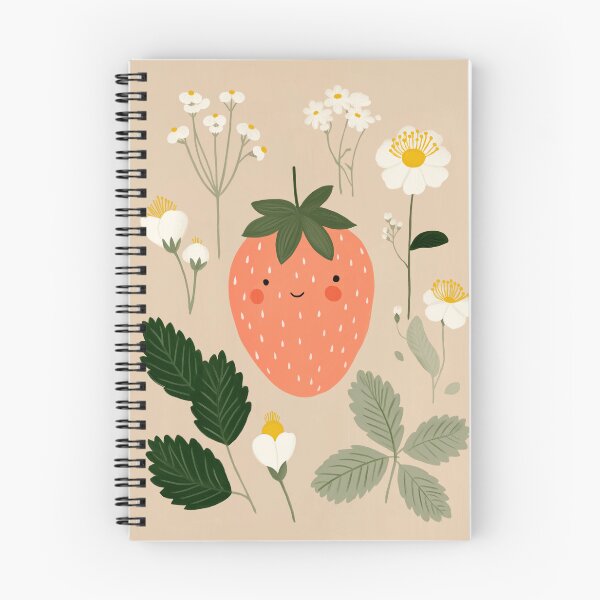Item preview, Smiling Strawberry – Sweet Botanical Nursery designed and sold by Studio Remier.