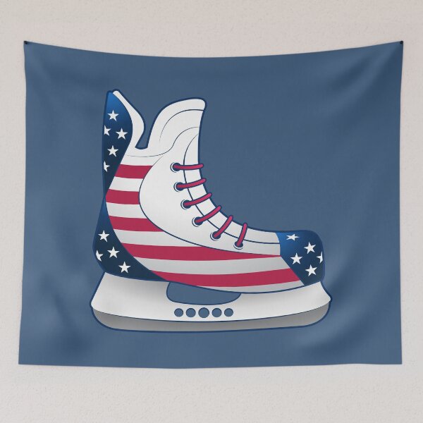 Item preview, Ice Hockey Skate in American Colors designed and sold by Restarter.