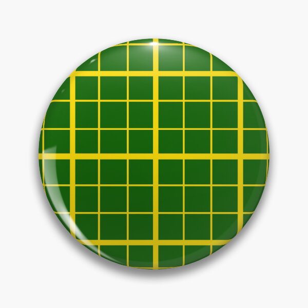 Item preview, Yellow On Green Grid Windowpane Check Design  designed and sold by PatternTitan.