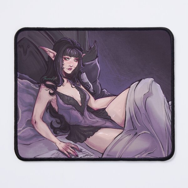 Item preview, Shadowheart Reading in Bed [V2] designed and sold by Thirea.