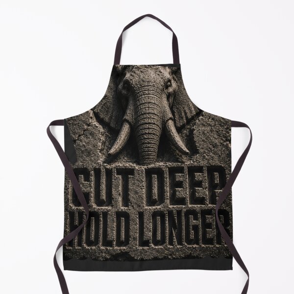 Item preview, Founder Discipline Elephant Stone Relief Wall Art designed and sold by SavannaStrikes.