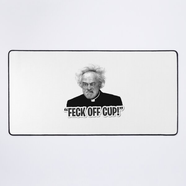 Item preview, Father Jack 'FECK OFF CUP!' designed and sold by Stribo.