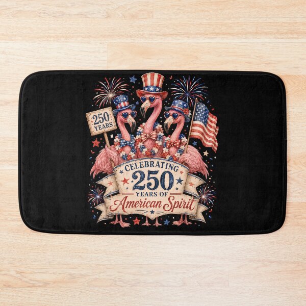 Item preview, Patriotic Flamingo 250 Years American Spirit T-Shirt,Patriotic Flamingo Shirt, 250 Years Freedom USA Tee, Fourth July designed and sold by THREE LITTLE BEANS.