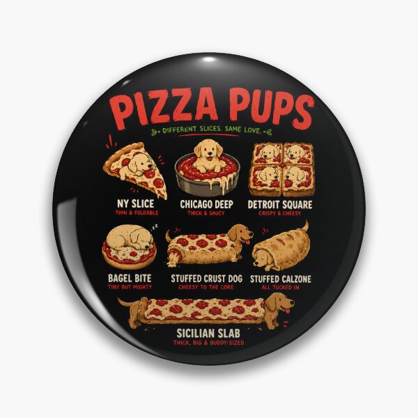 Item preview, Pizza Pups The Menu Cute Dog Pizza Lover Italian Dachshunds designed and sold by THREE LITTLE BEANS.