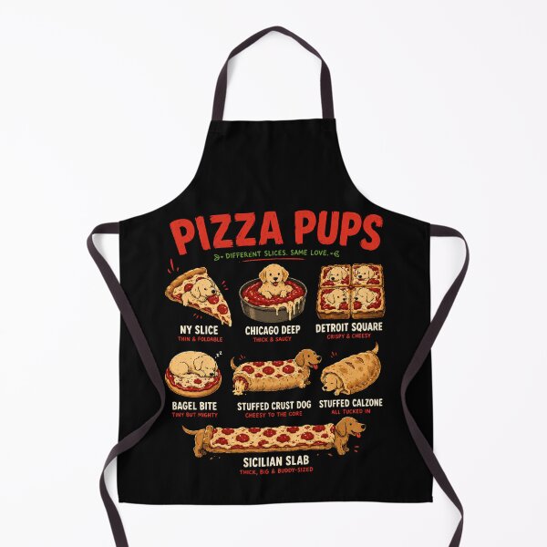 Item preview, Pizza Pups The Menu Cute Dog Pizza Lover Italian Dachshunds designed and sold by THREE LITTLE BEANS.