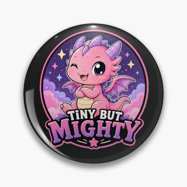 Item preview, Tiny But Mighty Cute Dragon designed and sold by AstraDrip Studio.