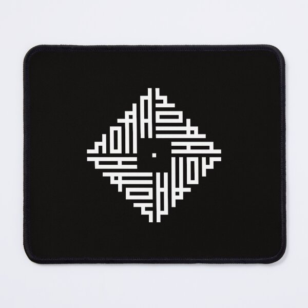 Item preview, NORA | White | Modern Geometric Kufi Calligraphy | From Name to Art designed and sold by FOR YOUR NAME.