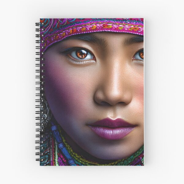 Item preview, Vibrant Portrait of a Traditional Ethnic Woman designed and sold by Artessie.