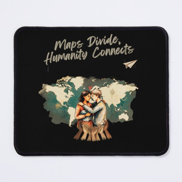 Item preview, Maps Divide, Humanity Connects designed and sold by mirciashop.