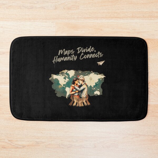 Item preview, Maps Divide, Humanity Connects designed and sold by mirciashop.