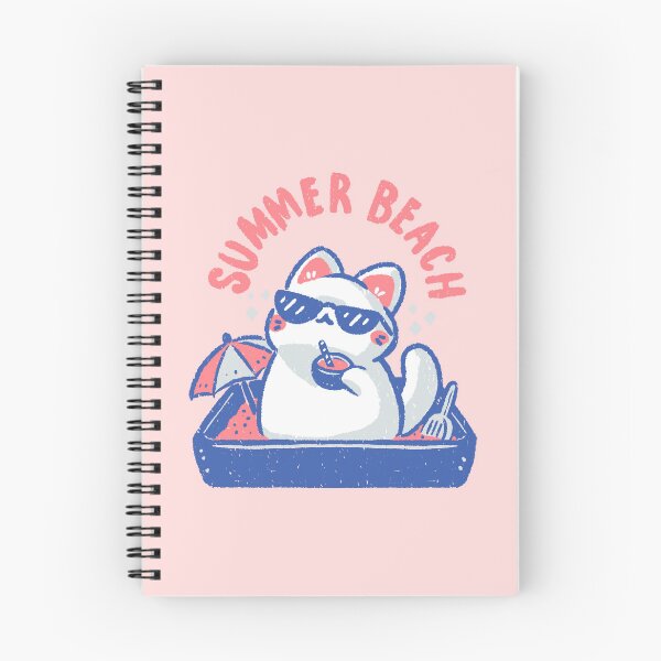 Item preview, Funny Summer Beach Cat designed and sold by xMorfina.