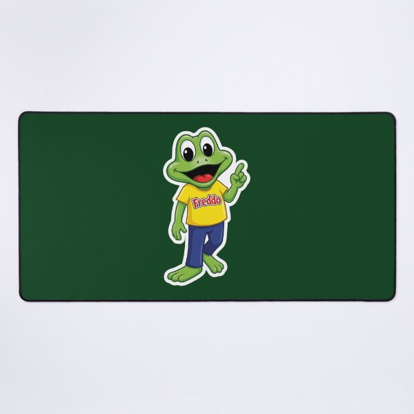 Item preview, Cute Green Frog Mascot Cartoon Sticker – Happy Amphibian Character Art designed and sold by Bhaskar Digital Art.