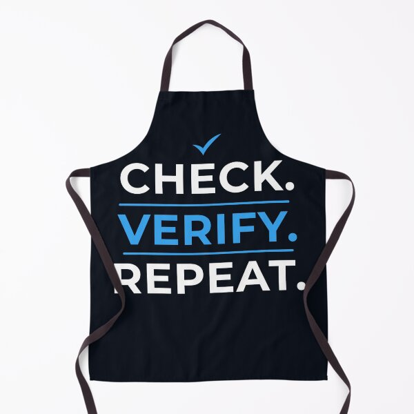 Item preview, Check Verify Repeat | Funny CPA Auditor Accounting Humor designed and sold by FCA SIR MERCH .