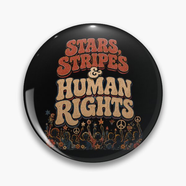 Item preview, Stars and Stripes and Human Rights shirt, Subtle Anti Trump shirt, Political Merch, Pro immigration shirt, Anti ICE shirt, social Justice designed and sold by THREE LITTLE BEANS.