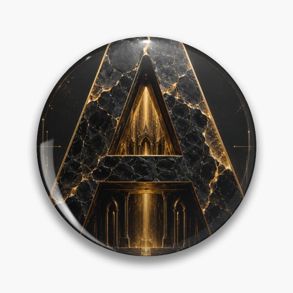 Item preview, Letter A Wall Art Black Gold Initial Monogram Poster designed and sold by LiaDreamz.