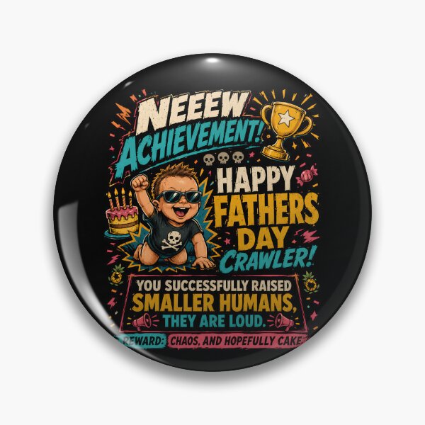 Item preview, Happy Father’s Day Gamer Dad Achievement Unlocked  designed and sold by THREE LITTLE BEANS.