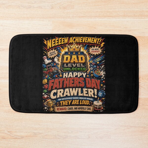 Item preview, Happy Father’s Day Gamer Dad Achievement Unlocked  designed and sold by THREE LITTLE BEANS.