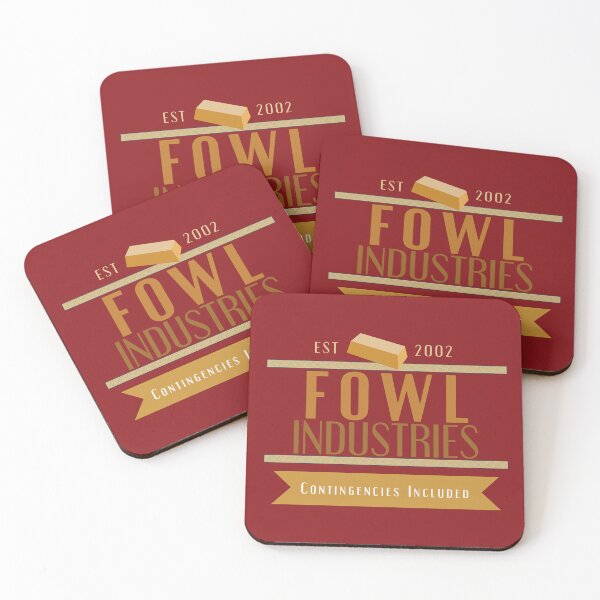 Item preview, Fowl Industries: Contingencies Included | Artemis-Inspired Fan Design designed and sold by Fun Funky Designs.