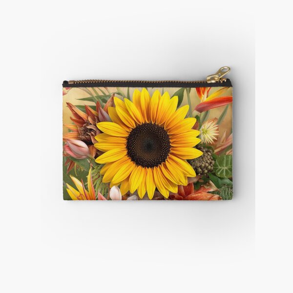 Item preview, Alluring Tropical Flower Watercolor Pattern | Sunflower |  Maximalist Design designed and sold by Desolaa_Arts.