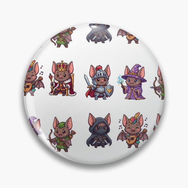 Item preview,  Cute Medieval Bats designed and sold by 2-Of-A-Kind.