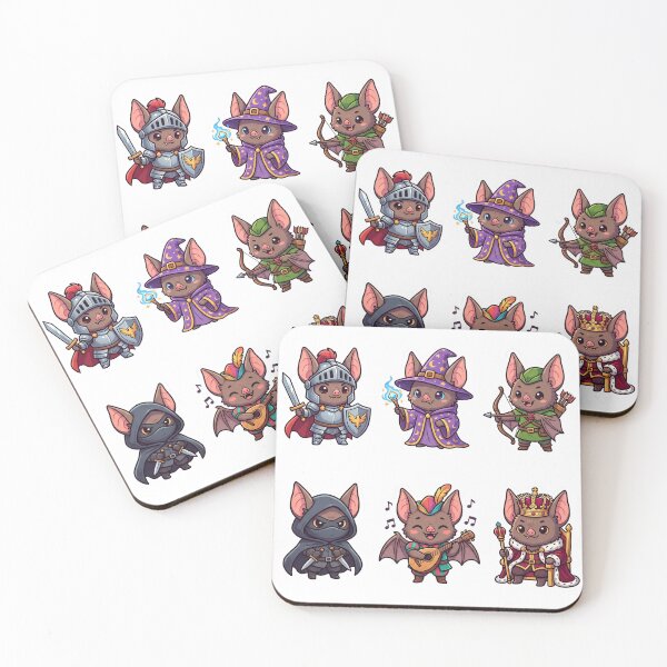 Item preview,  Cute Medieval Bats designed and sold by 2-Of-A-Kind.