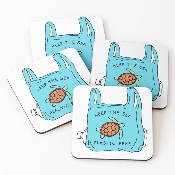 Item preview, Keep The Sea Plastic Free designed and sold by BrambleBox.