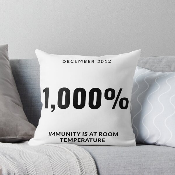 Item preview, December 2012 1,000% IMMUNITY IS AT ROOM TEMPERATURE designed and sold by ArtistTejal.