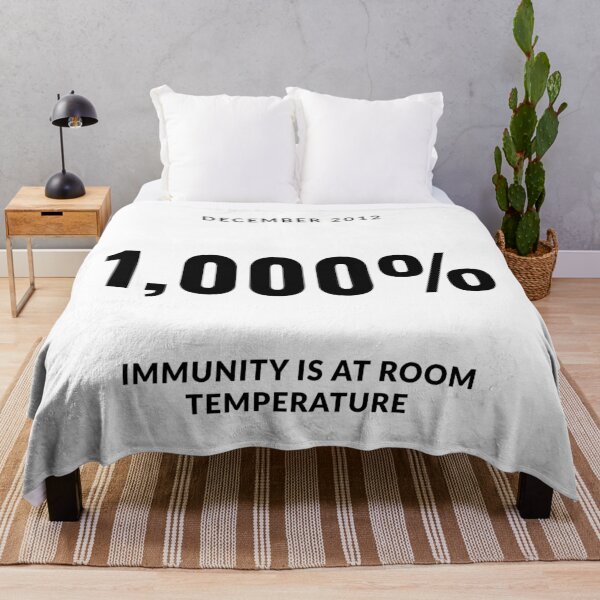 Item preview, December 2012 1,000% IMMUNITY IS AT ROOM TEMPERATURE designed and sold by ArtistTejal.