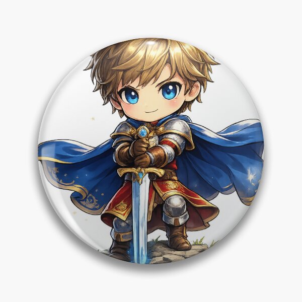 Item preview, Artur King - fantasy chibi designed and sold by Mystic Fluid.