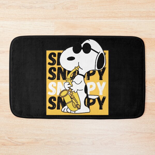 Item preview, Snoopy Saxophone Peanuts Jazz Musician Fan designed and sold by LysiTHWIP.