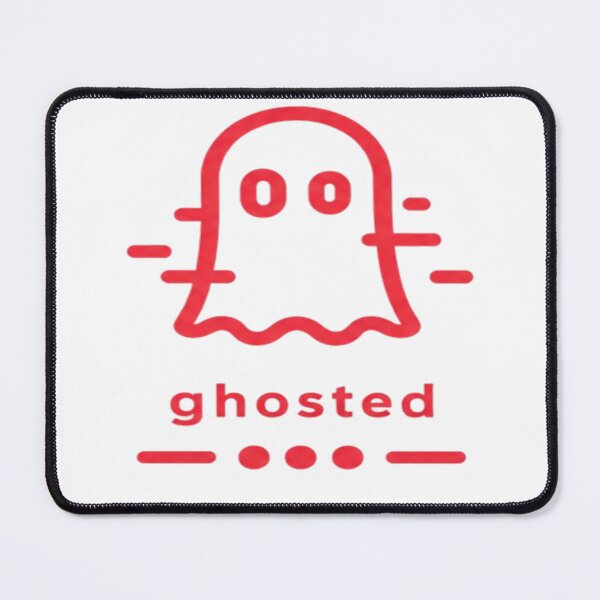 Item preview, Ghosted – Red Minimalist Ghost Design designed and sold by Velora Design .