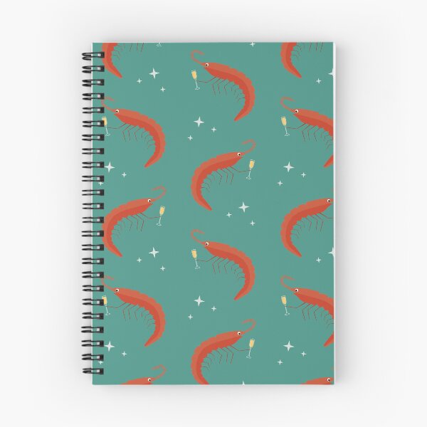 Item preview, Toasting shrimps on blue designed and sold by reneesillus.
