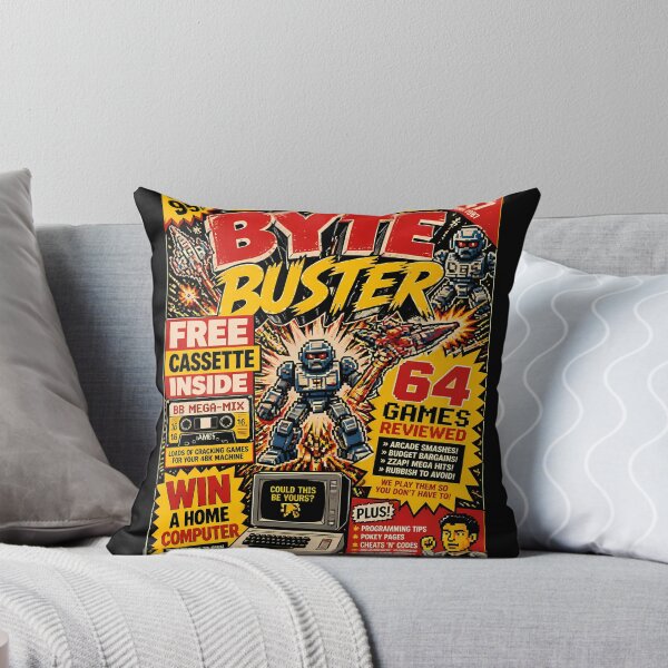 Item preview, Byte Buster Magazine - Games Mag designed and sold by Barcud Designs.